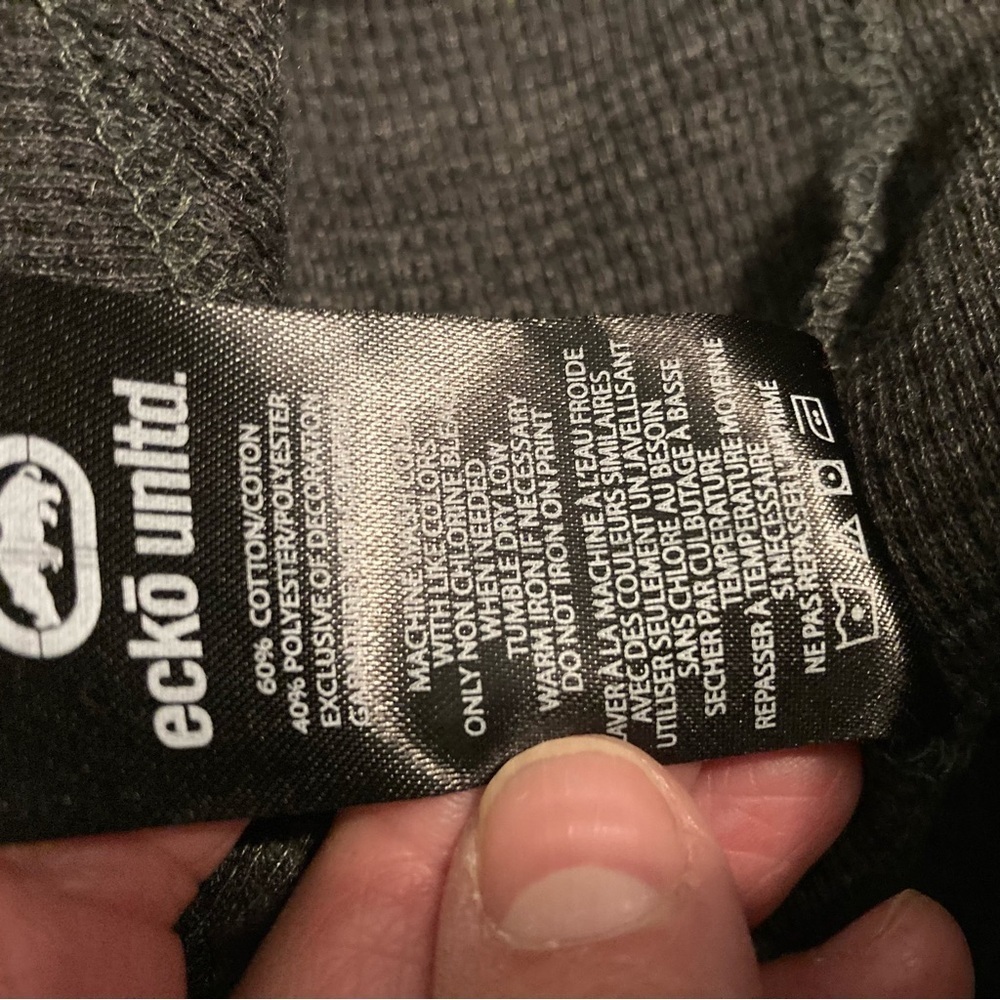 Ecko Unlimited Dark Gray Graphic Tee - Picture 10 of 11